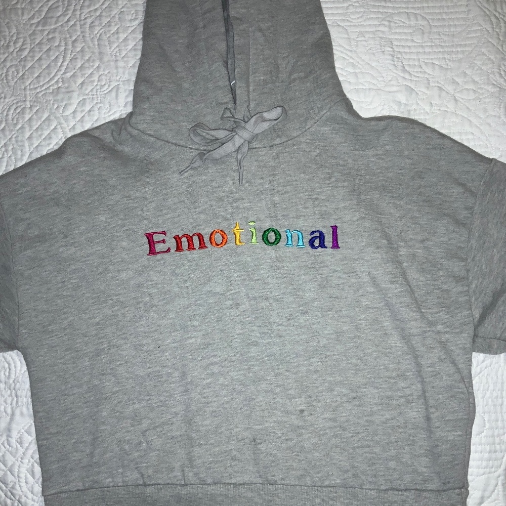 Emotional Graphic Hoodie